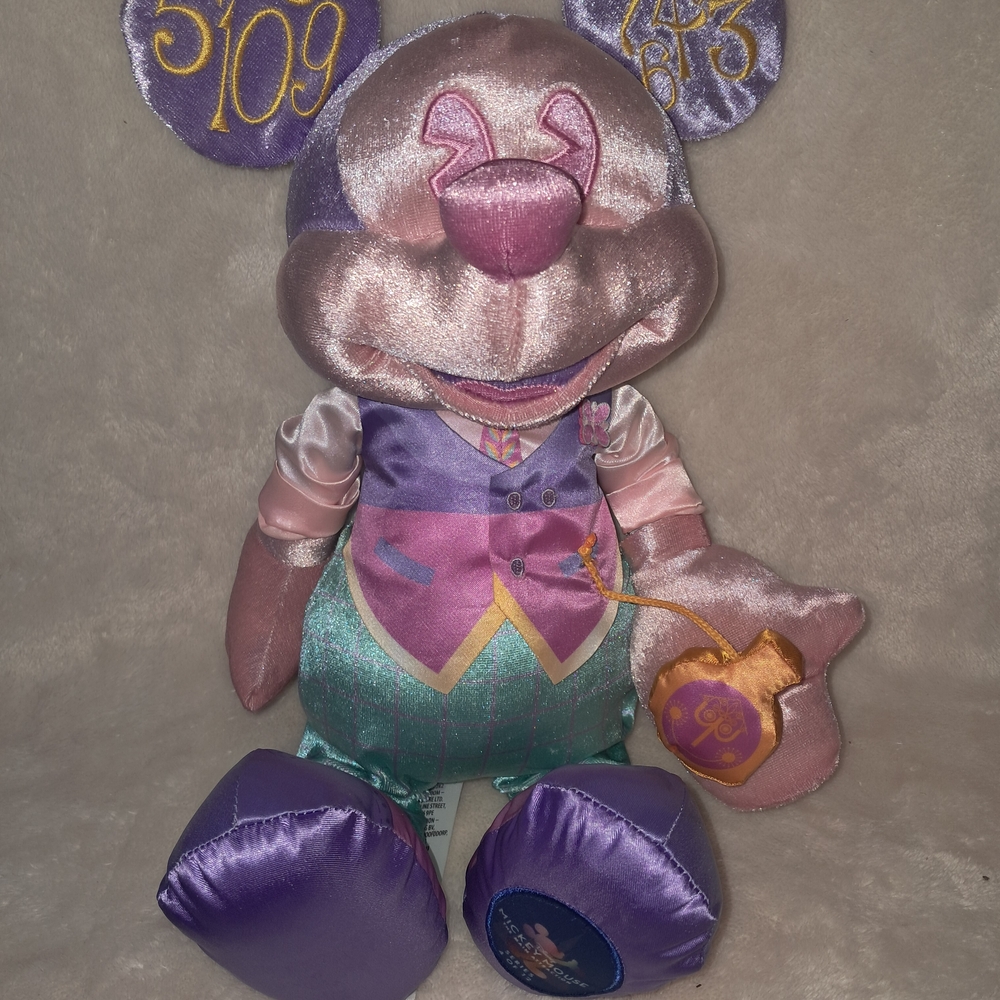 Disney Store plush doll from the "Mickey Mouse: The Main Attraction" series.